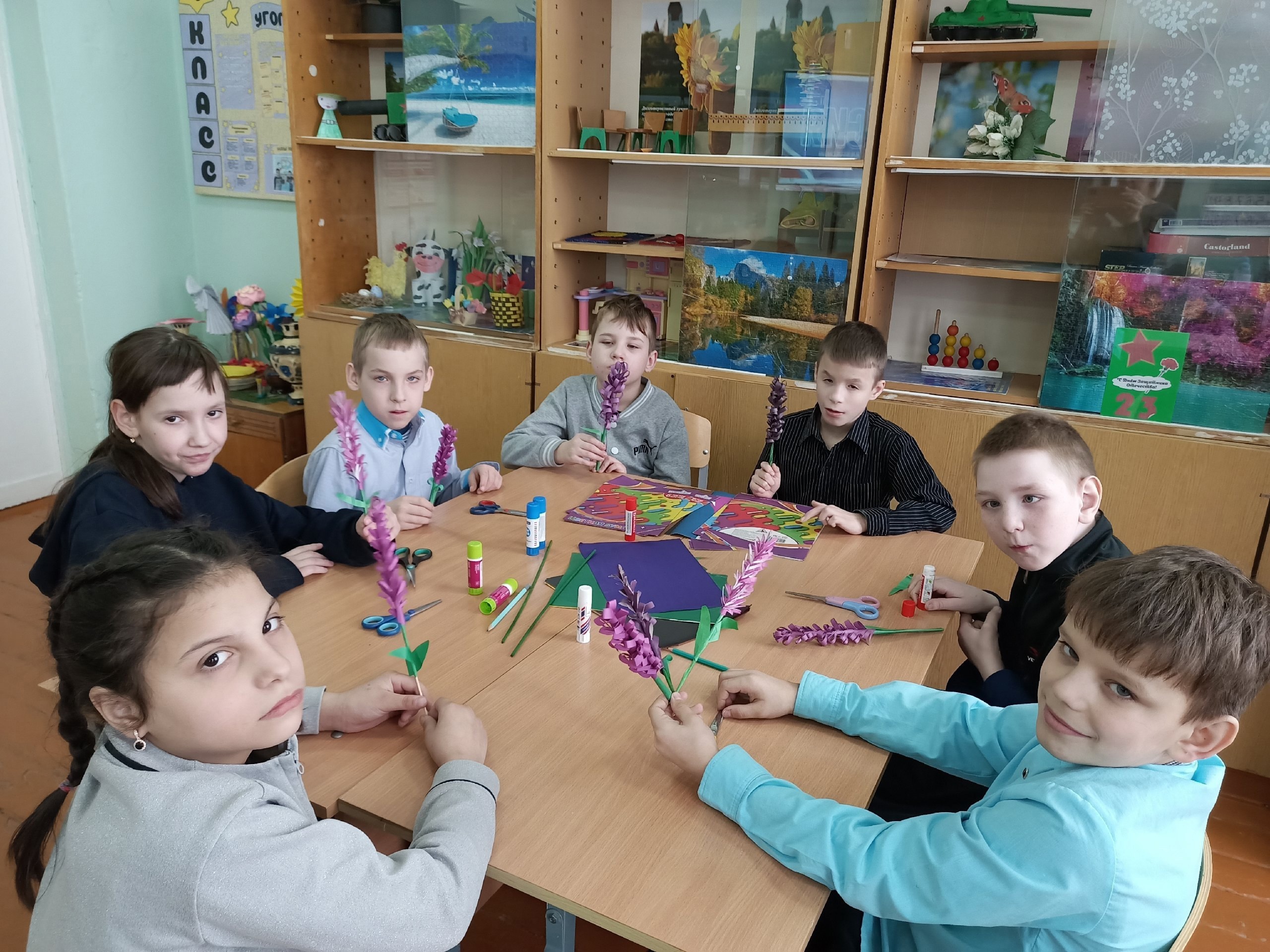 Мастер - класс «Крымская лаванда», посвящённый воссоединению Крыма с Россией!.